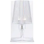 Kartell Take Tischleuchte Kristall - , Take, Transparent, für Wohnzimmer, Kunststoff, Design