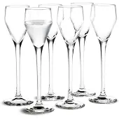 Holmegaard Perfektion Schnapsglas klar 55 cl 6 Stück