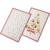 Villeroy & Boch Geschirrtuch "Küchentücher Winter Bakery Delight 31 x 25 cm 2er Set bunt"