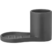Blomus Geschirrspülset Piro Black mit Arja Bürste