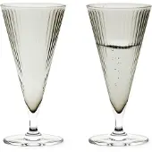 Rosendahl - Grand Cru Nouveau Champagnerglas, 20 cl, smoke (2er-Set)