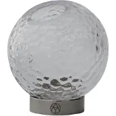 AYTM - Globe Bubbles Vase Ø 10 cm, klar / silber