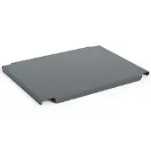 HAY Deckel Colour Crate Lid Metal Medium Charcoal