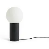 HAY Tischlampe TURN ON, dimmbar, schwarz, für Wohn- / Esszimmer, Glas, Modern, Tischlampe