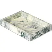 Ferm Living Tablett Mist Emerald Off-White 10 x 15 cm