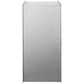 Ferm Living Mülleimer Sama Brushed Stainless Steel