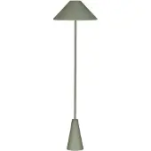 Globen Lighting Cannes Stehleuchte grün Metall 140 cm - , Cannes, Grün, für Wohnzimmer, Metall, Design