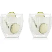 Bodum Glas Pavina Small Transparent 200 ml (Set von 2 Stück)