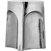 House Doctor Riga Beistelltisch silber