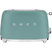 Smeg TSF01EGMEU Toaster 2 Scheiben Smaragdgrün matt