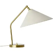 Gubi Design Tischlampe Gräshoppa, alu / grau / zink, für Wohn- / Esszimmer, Textil / Stoff / Seide, Design, Tischlampe