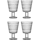 Iittala Kelchglas Kastehelmi Klar 260 ml (4er-Set)