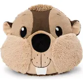 Nici Kissen Biber Harry Woodsnacker 32 x 27 cm Plüschkissen