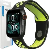 Beline pasek Apple Watch Sport Silicone 384041mm czarno-limonkowy blacklime