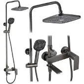 REA Duschgarnitur Storm Titanium