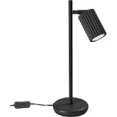 Sollux Tischlampe KARBON schwarz 1xGU10 10W Aluminium 43x19.5x14.5cm