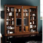 AEA Schrank Vitrine Holz Wohnzimmer Möbel tv Schrankwände Design Wohnwand Vitrinen