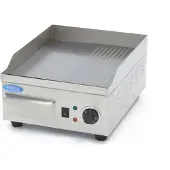 Maxima - Gastro Grillplatte - Halb Gerillt - 36 cm - inkl. Tropfschale