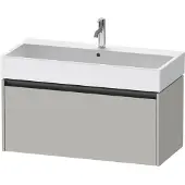 Duravit Ketho.2 Wastafelonderkast 98,4x46x44 cm Mat Betongrijs
