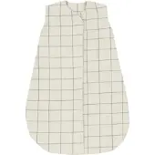 Nobodinoz - L1N0 Baby Schlafsack, 0-6 Monate, charcoal grid (light)