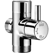 Delabie Umsteller Aufputzmontage für Brausekopf und Handbrause, 1/2 Zoll Anschluss