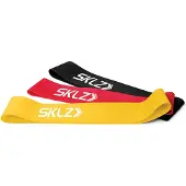 SKLZ APD-MBD01-02, Widerstandsband, Universal, Schwarz, Rot, Gelb, 3 Stück(e)