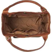 The Chesterfield Brand Leder Umhängetasche Handtasche Tenara Leather Shoulderbag Cognac braun