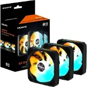 Gigabyte Lüfter EZ CHAIN RVS FAN 3-PACK, 3x120mm, schwarz