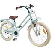 vidaXL Kinderfahrrad 18 Zoll für 5-7 Jahre alt Hellgrün