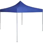 vidaXL Party-Zelt 291 x 291 x 315 cm Blau Oxford-Stoff