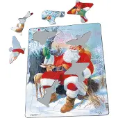 Larsen Weihnachtsmann mit Tieren