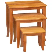 vidaXL Set aus Beistelltischen