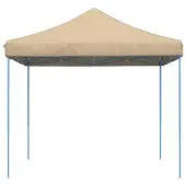 vidaXL Party-Zelt Beige 292 x 292 x 315 cm Oxford-Stoff