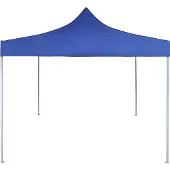 vidaXL Party-Zelt Blau 291 x 291 x 315 cm Oxford-Stoff