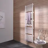 Hsk Design-Heizkörper „Line Aero“ 50 × 180 cm in Sandstein