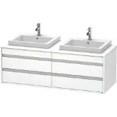 Duravit KT6757B1818 WTU wandhängend Ketho 550x1400x496mm