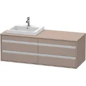 Duravit Waschtischunterschrank Ketho 140x55x49,6cm, f EWT, 4 La, B L, bas. ma