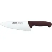 Arcos Kochmesser 2900 - Prof 290728 aus Nitrum-Edelstahl und mango ergonomisches braunes Polypropylen mit 20 cm Klinge, Vitrine