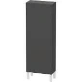 Duravit Halbhochschrank L-Cube 50x24,3x132cm, Tür rechts, graphit matt