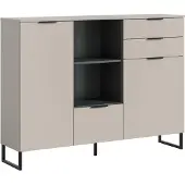 Xonox Highboard Noida | Kaschmir / schwarz