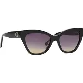 GUESS Glänzende Schwarze Cat-eye-sonnenbrille Von