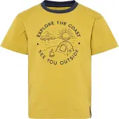 Didriksons Mynta, T-Shirt, Junior, gelb