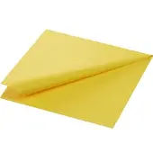 Duni Tissue-Serviette 33 x 33 cm Gelb 3-lagig, 250 Stk