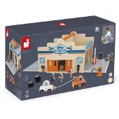 Janod Holzspielzeug - Meine erste Garage für Kleinkinder und Kinder