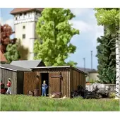Busch 1594 H0 Holzschuppen