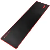 Havit HV-MP830, Schwarz, Rot, Einfarbig, Gummi, Anti-Rutsch-Basis, Gaming-Mauspad