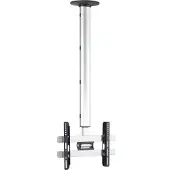 VCM Universal TV-loftfatning | 26-40 tommer op til 50 kg | op til VESA op til 400x300 | højdejusterbar 127-238 cm | Tv-holder 360 graders pivoterbar og 15 graders vippbar | Tv-holder - CM3