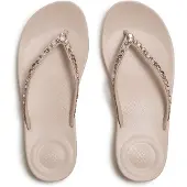 Original Brands FitFlop FitFlop Iqushion Multi-Crystal Ergonomic Flip-Flops ROSA 39