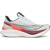 Saucony Endorphin Pro 5 Laufschuhe Weiß Rot SS26, Größe 44 - EUR