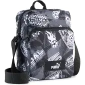 Puma Umhängetasche Academy AOP Portable Bag Black - Football AOP schwarz